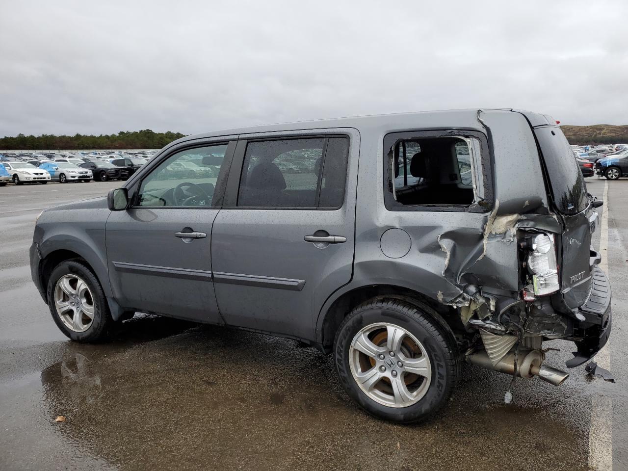 Изображение 2 2012 HONDA PILOT EXL 2012 с VIN 5FNYF4H59CB074077