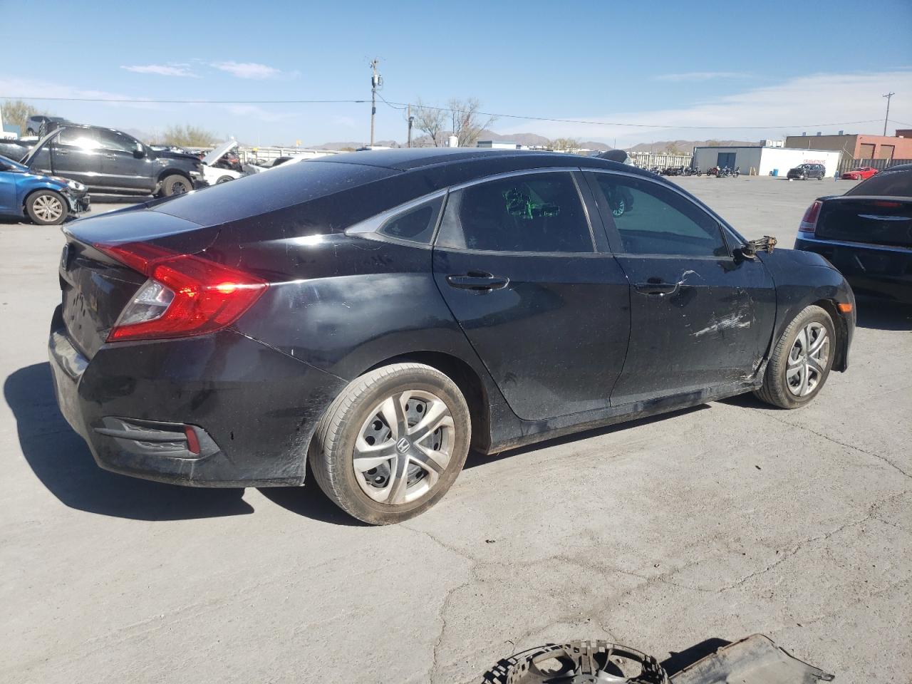 Image 3 of 2018 HONDA CIVIC LX 2018 with VIN 19XFC2E57JE001141