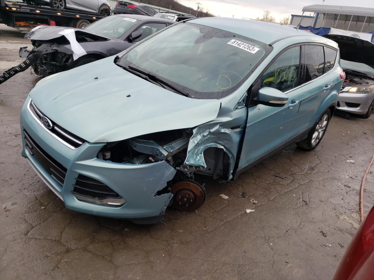 Image 1 of 2013 FORD ESCAPE SEL 2013 with VIN 1FMCU9H96DUA81461