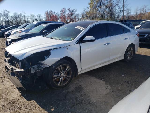 Image 1 of 2019 HYUNDAI SONATA LIMITED 2019 with VIN 5NPE34AF6KH736471