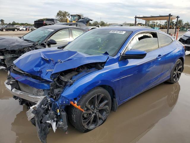 Image 1 of 2020 HONDA CIVIC SPORT 2020 with VIN 2HGFC4A86LH301516