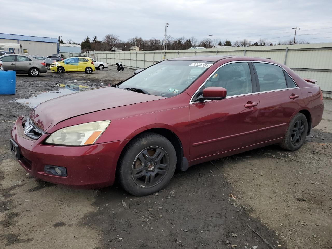 Image 1 of 2006 HONDA ACCORD EX 2006 with VIN 1HGCM56886A159011