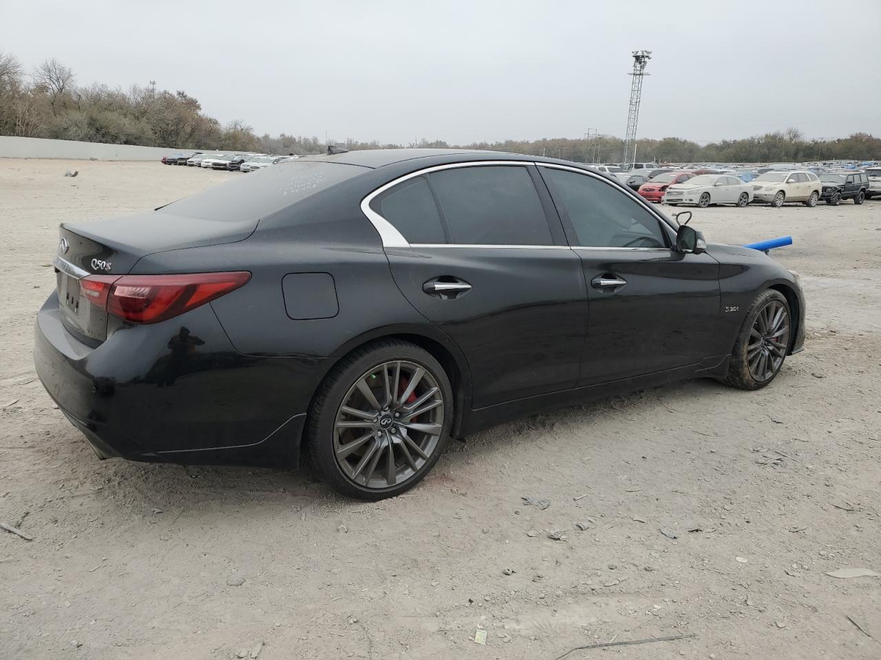 Image 3 of 2018 INFINITI Q50 RED SPORT 400 2018 with VIN JN1FV7AP6JM460504