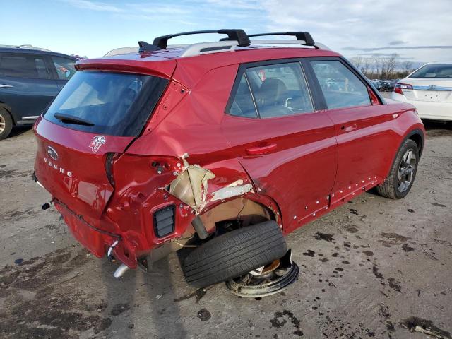 Image 3 of 2022 HYUNDAI VENUE SEL 2022 with VIN KMHRC8A37NU204456