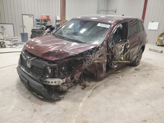 Image 1 of 2019 HONDA PASSPORT EXL 2019 with VIN 5FNYF8H58KB014586