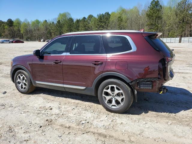 Image 2 of 2020 KIA TELLURIDE EX 2020 with VIN 5XYP34HC0LG044669