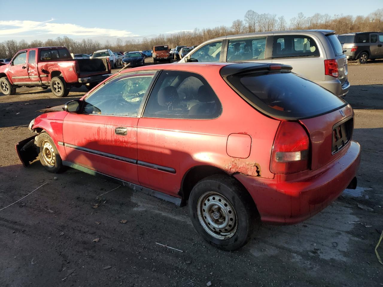 Obraz 2 z 1996 HONDA CIVIC CX 1996 z VIN 2HGEJ6321TH107417