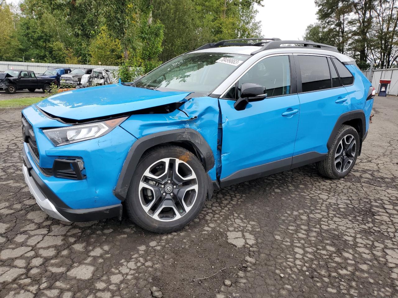 Image 1 of 2019 TOYOTA RAV4 ADVENTURE 2019 with VIN 2T3J1RFV8KW052208