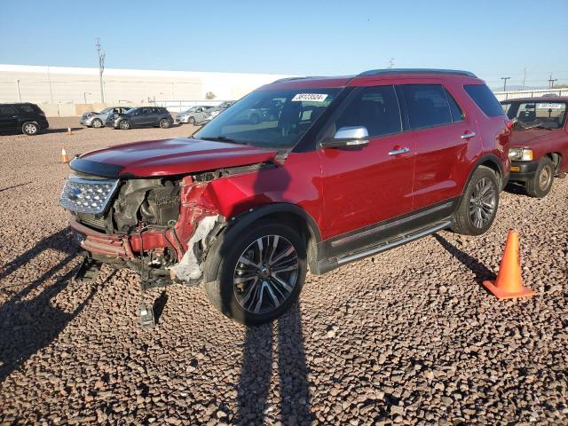 Image 1 of 2016 FORD EXPLORER PLATINUM 2016 with VIN 1FM5K8HTXGGC31434