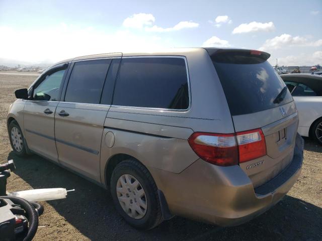 Image 2 of 2006 HONDA ODYSSEY LX 2006 with VIN 5FNRL382X6B117410