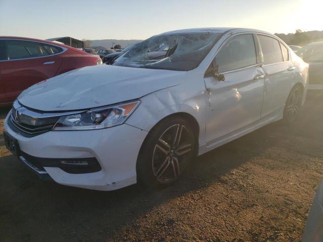 Image 1 of 2017 HONDA ACCORD SPORT 2017 with VIN 1HGCR2F5XHA236468