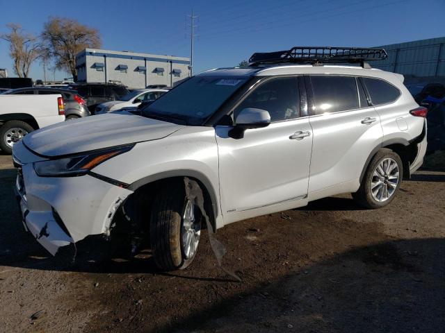 Obraz 1 z 2022 TOYOTA HIGHLANDER HYBRID LIMITED 2022 z VIN 5TDXBRCH4NS539739