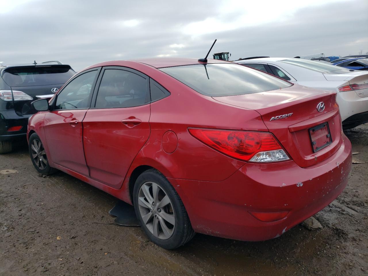 Image 2 of 2012 HYUNDAI ACCENT GLS 2012 with VIN KMHCU4AEXCU240104