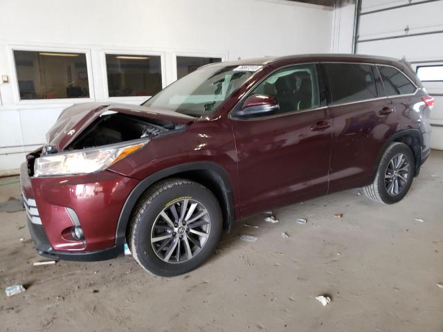 Obraz 1 z 2017 TOYOTA HIGHLANDER SE 2017 z VIN 5TDJZRFH6HS460963