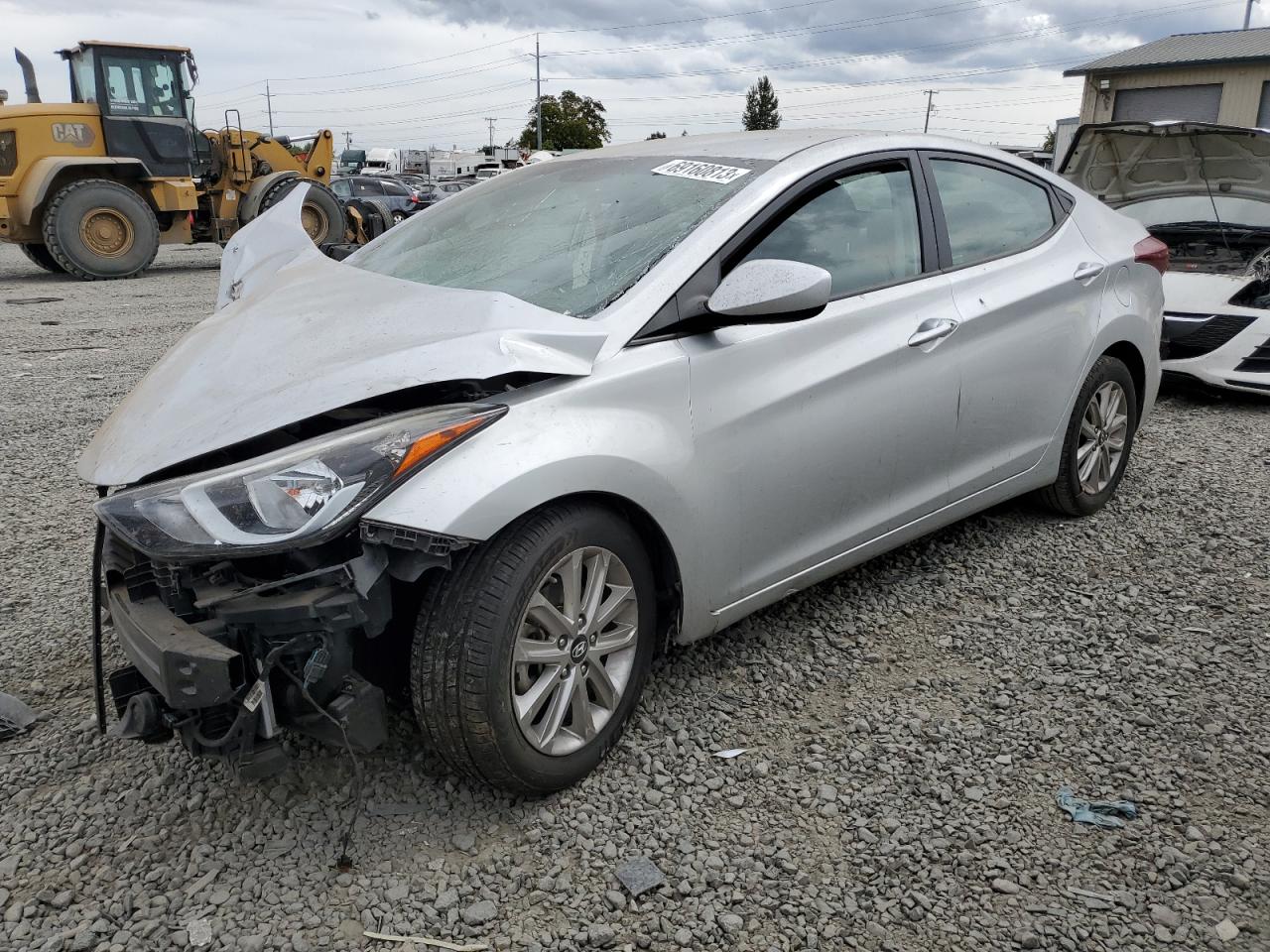 Image 1 of 2015 HYUNDAI ELANTRA SE 2015 with VIN 5NPDH4AE4FH596673
