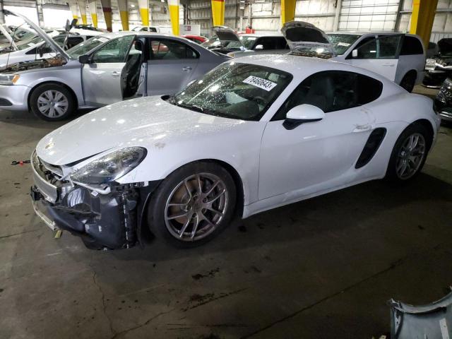 Изображение 1 2017 PORSCHE CAYMAN  2017 с VIN WP0AA2A88HS270773