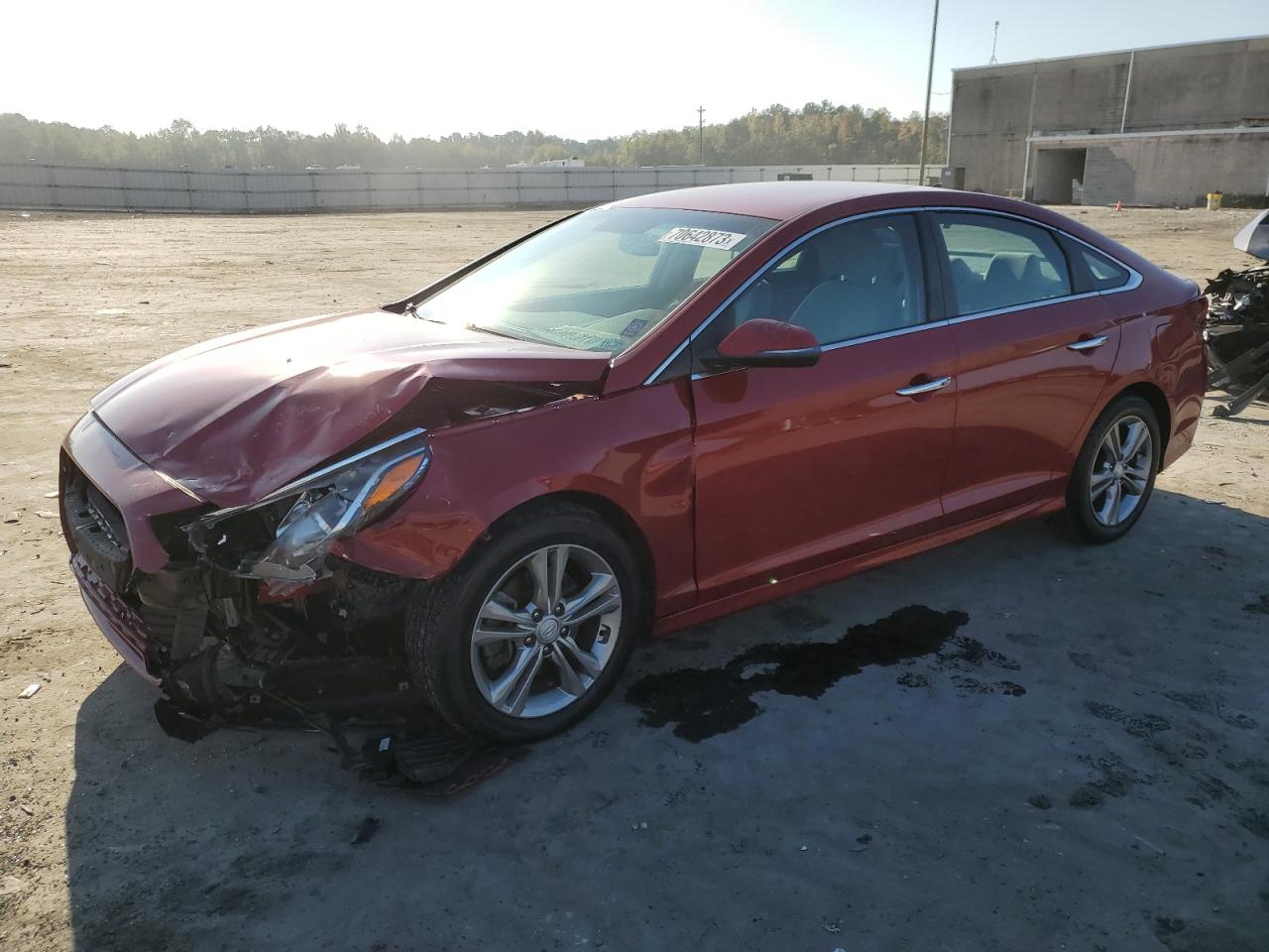 Image 1 of 2018 HYUNDAI SONATA SPORT 2018 with VIN 5NPE34AF0JH635490