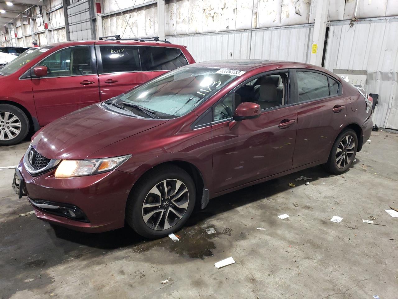 Obraz 1 z 2013 HONDA CIVIC EXL 2013 z VIN 19XFB2F91DE278098