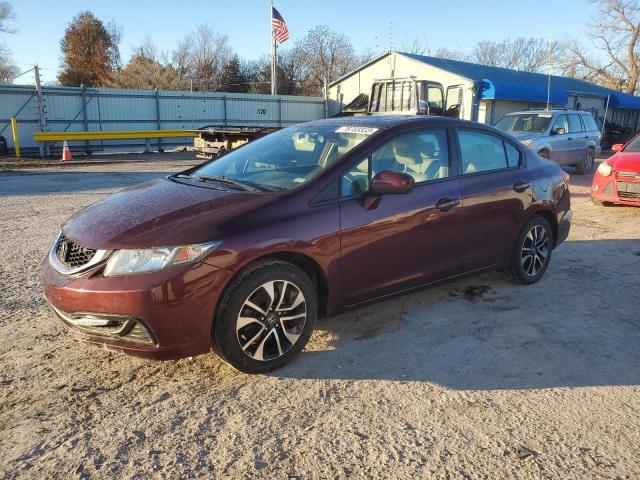 Image 1 of 2015 HONDA CIVIC EX 2015 with VIN 19XFB2F82FE101196