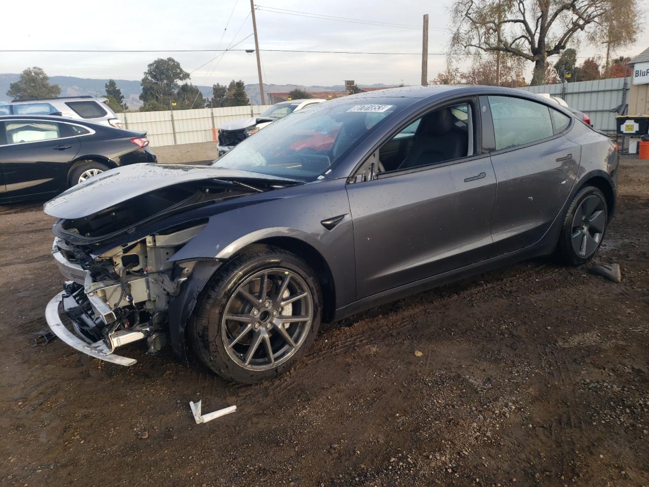Изображение 1 2022 TESLA MODEL 3  2022 с VIN 5YJ3E1EA6NF185718