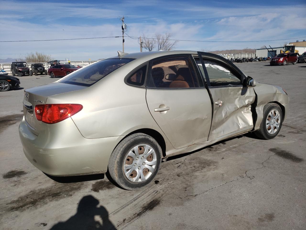 Obraz 3 z 2010 HYUNDAI ELANTRA BLUE 2010 z VIN KMHDU4AD6AU170819