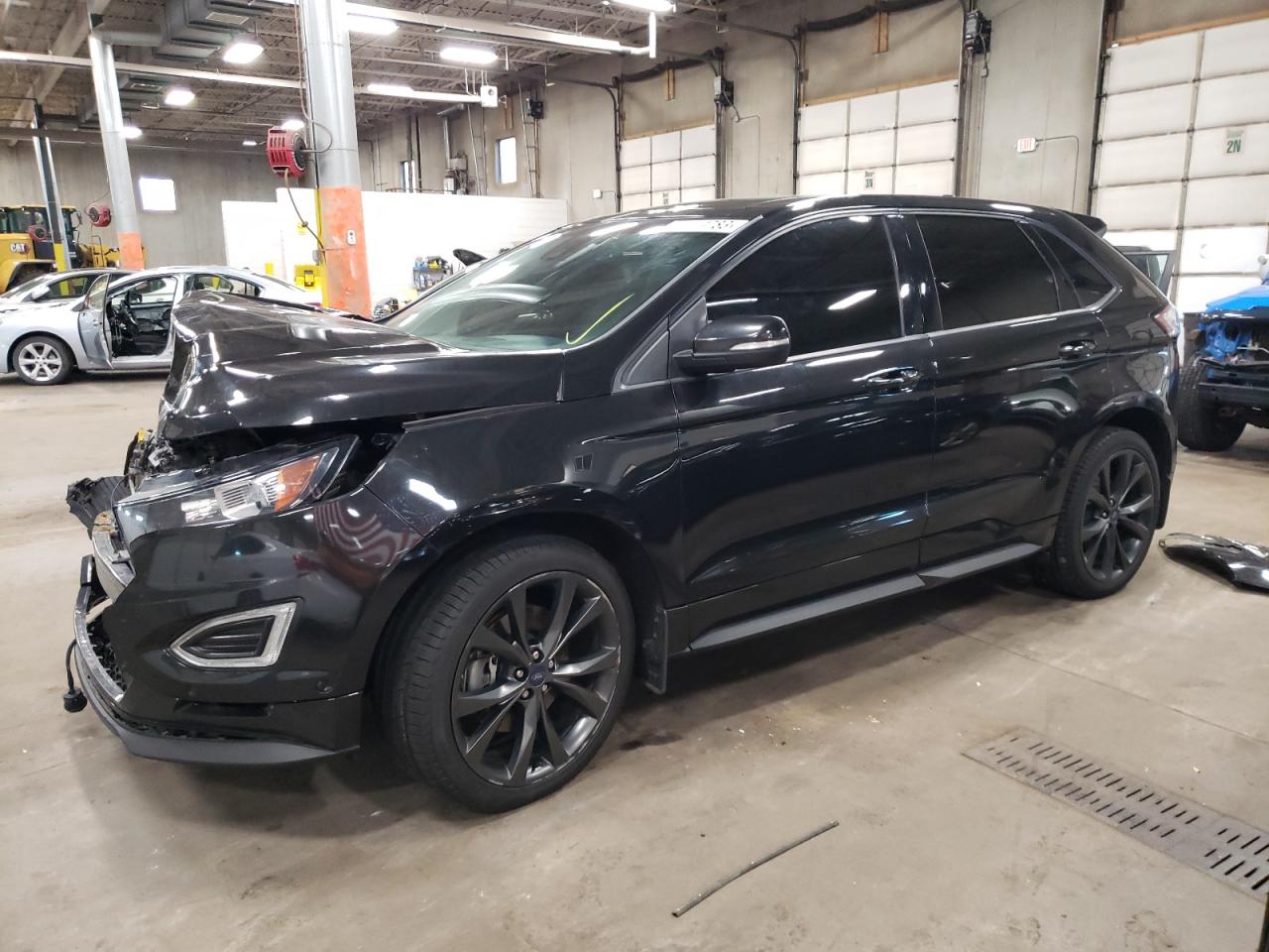 Image 1 of 2015 FORD EDGE SPORT 2015 with VIN 2FMTK4APXFBB96610