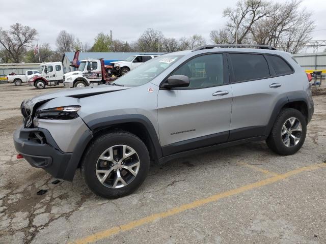 Image 1 of 2014 JEEP CHEROKEE TRAILHAWK 2014 with VIN 1C4PJMBS3EW160475