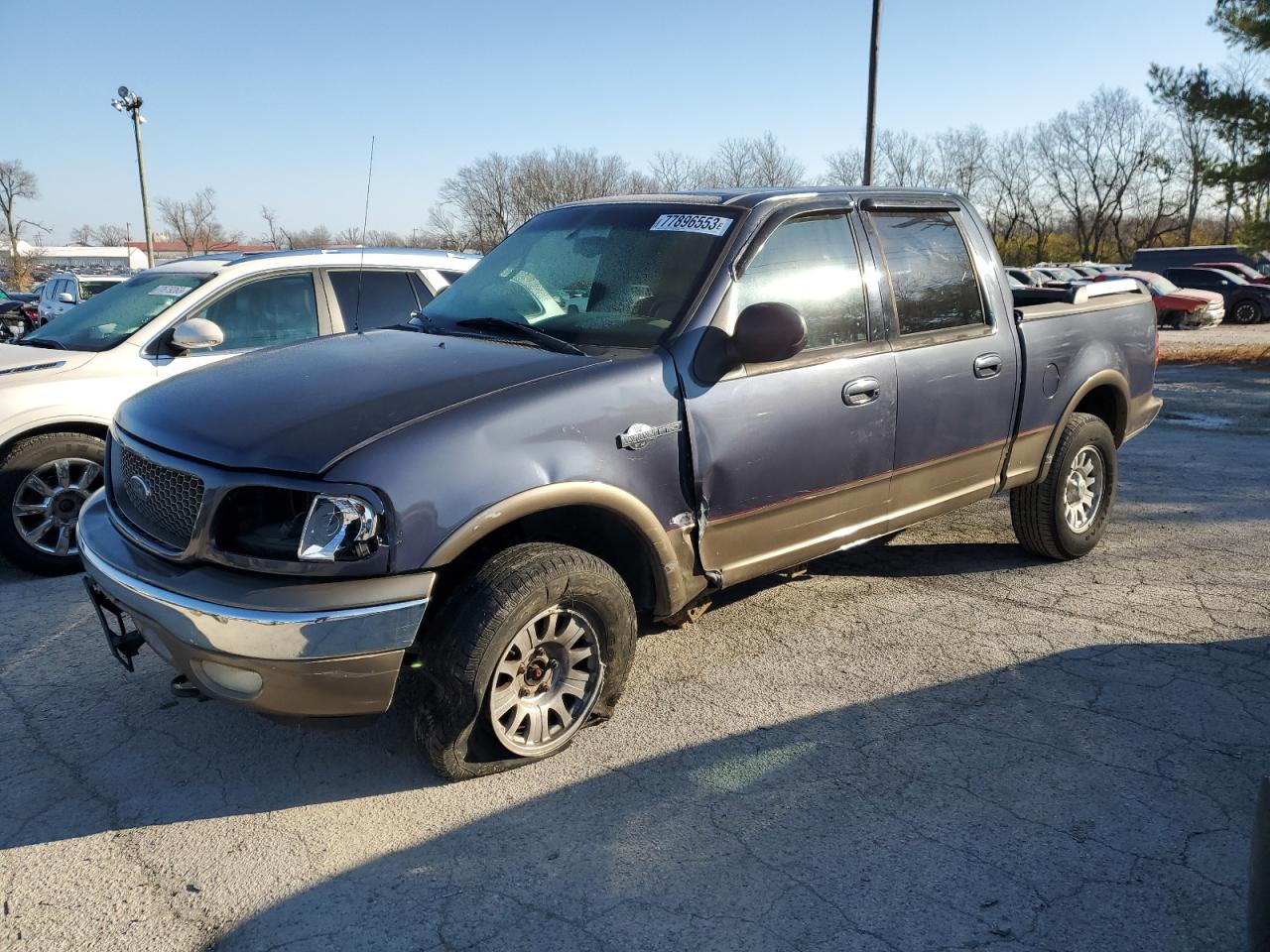 Image 1 of 2001 FORD F150 SUPERCREW 2001 with VIN 1FTRW08L11KF98478