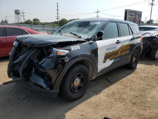 Изображение 1 2021 FORD EXPLORER POLICE INTERCEPTOR 2021 с VIN 1FM5K8AB6MGA19885