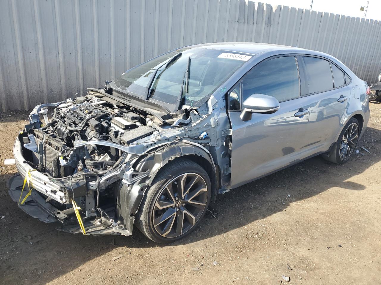 Obraz 1 z 2021 TOYOTA COROLLA SE 2021 z VIN JTDS4MCE4MJ076428