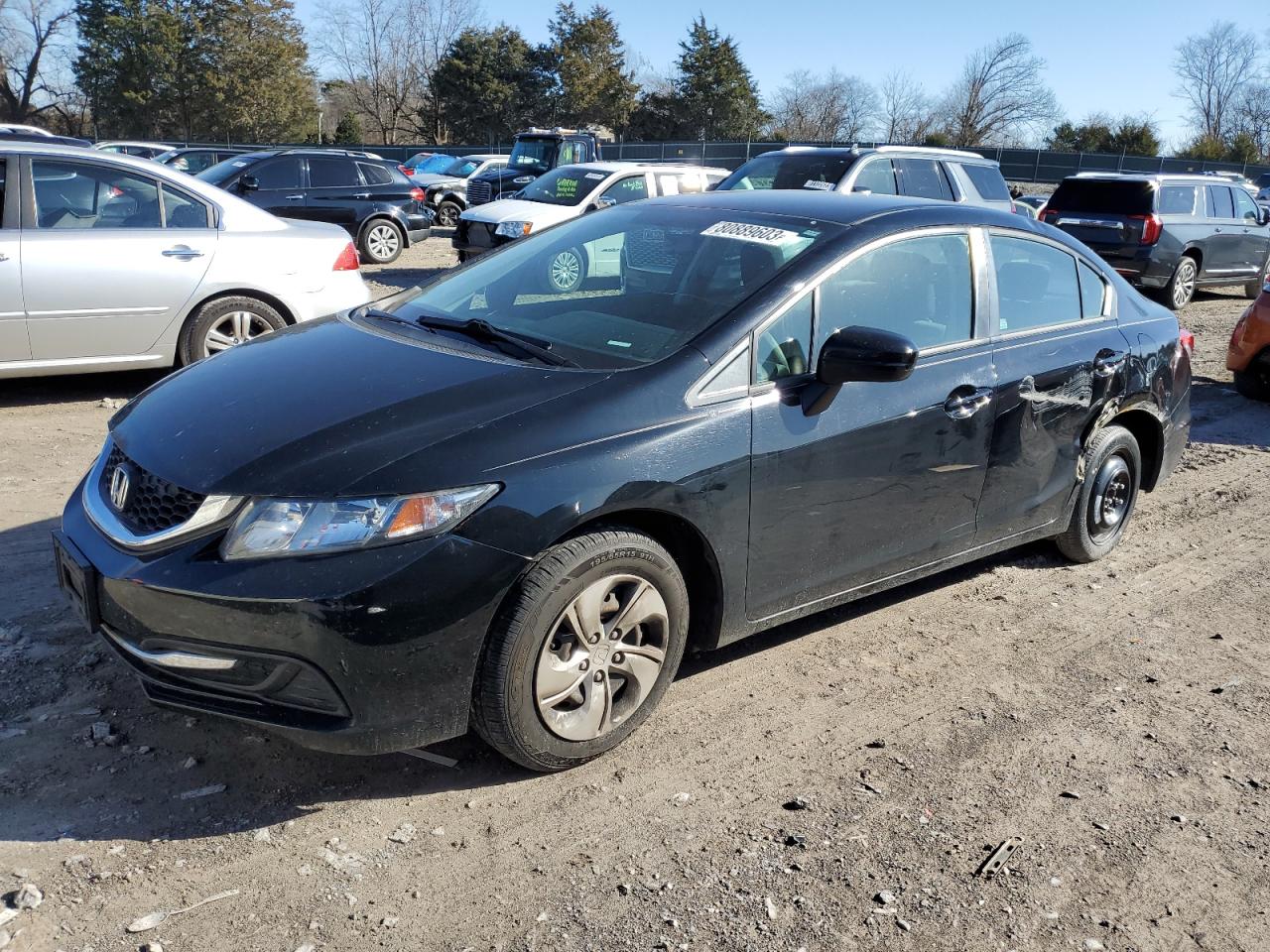 Изображение 1 2014 HONDA CIVIC LX 2014 с VIN 19XFB2F59EE030373
