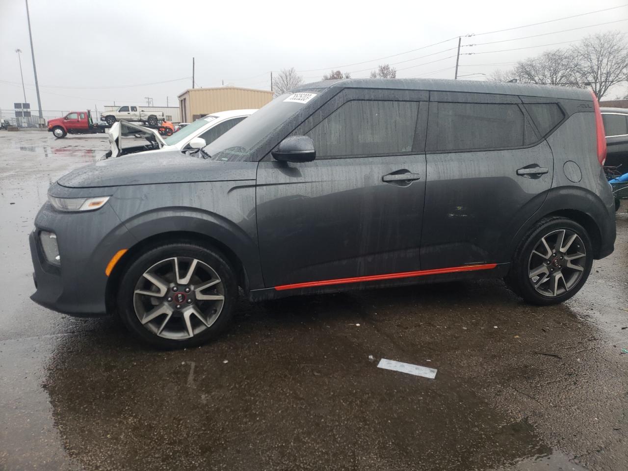 Image 1 of 2021 KIA SOUL GT LINE 2021 with VIN KNDJ63AU5M7767393