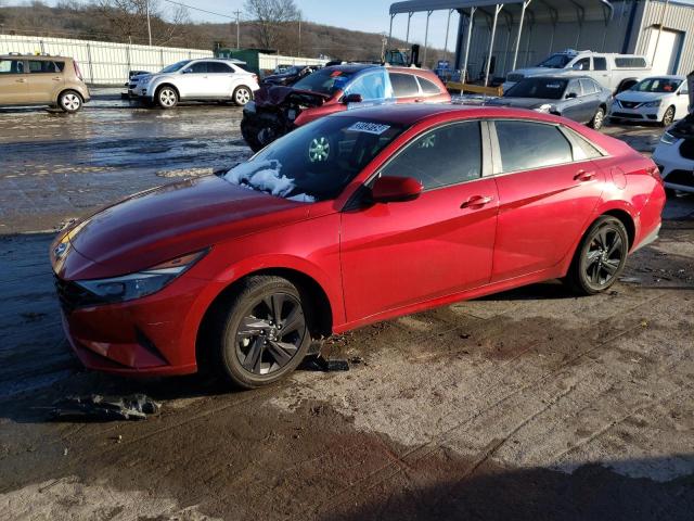 Image 1 of 2021 HYUNDAI ELANTRA SEL 2021 with VIN 5NPLM4AG2MH032395