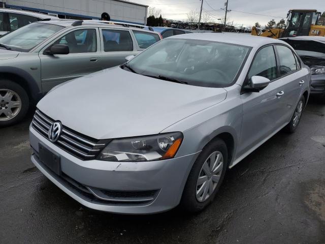 Image 1 of 2012 VOLKSWAGEN PASSAT S 2012 with VIN 1VWAP7A32CC043241