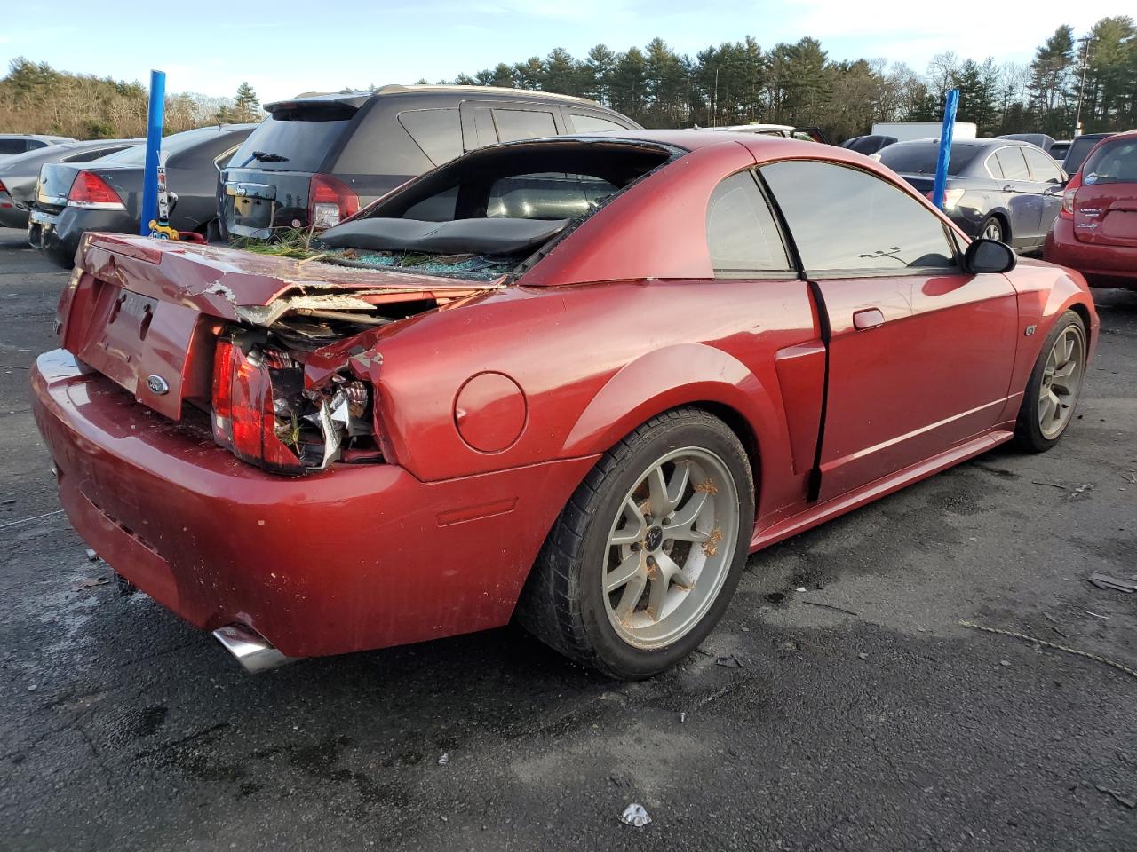 Obraz 3 z 2001 FORD MUSTANG GT 2001 z VIN 1FAFP42X11F122636