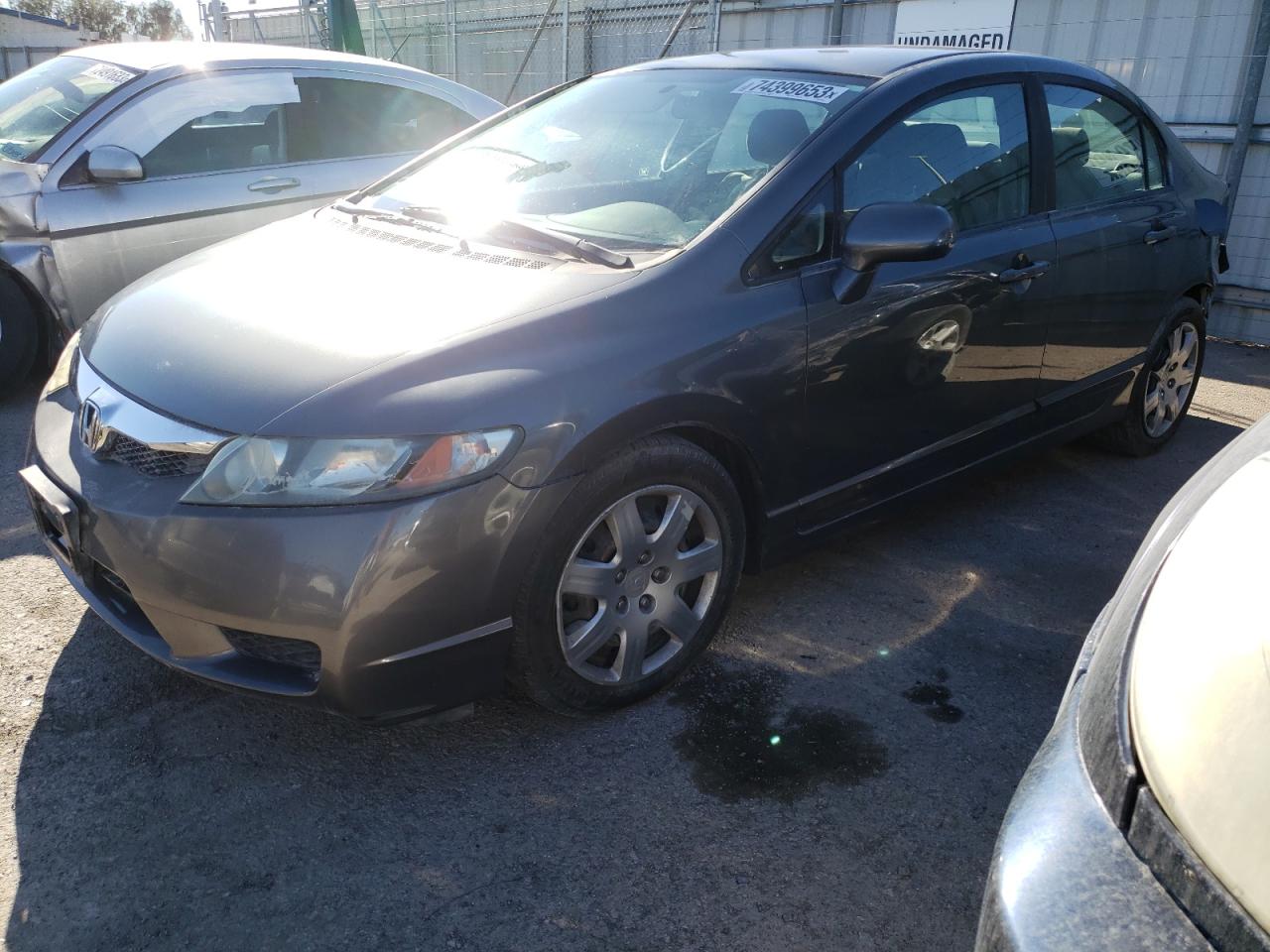 Image 1 of 2010 HONDA CIVIC LX 2010 with VIN 19XFA1F59AE028372