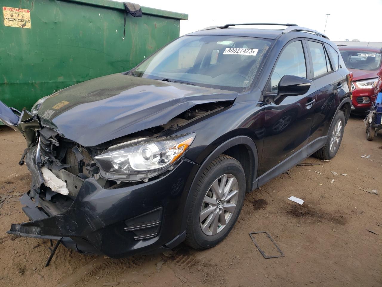 Image 1 of 2016 MAZDA CX-5 SPORT 2016 with VIN JM3KE4BY6G0867540