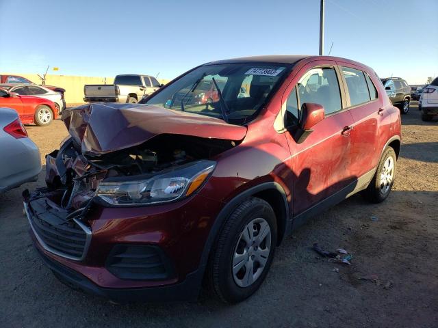 Obraz 1 z 2017 CHEVROLET TRAX LS 2017 z VIN 3GNCJKSB7HL133820