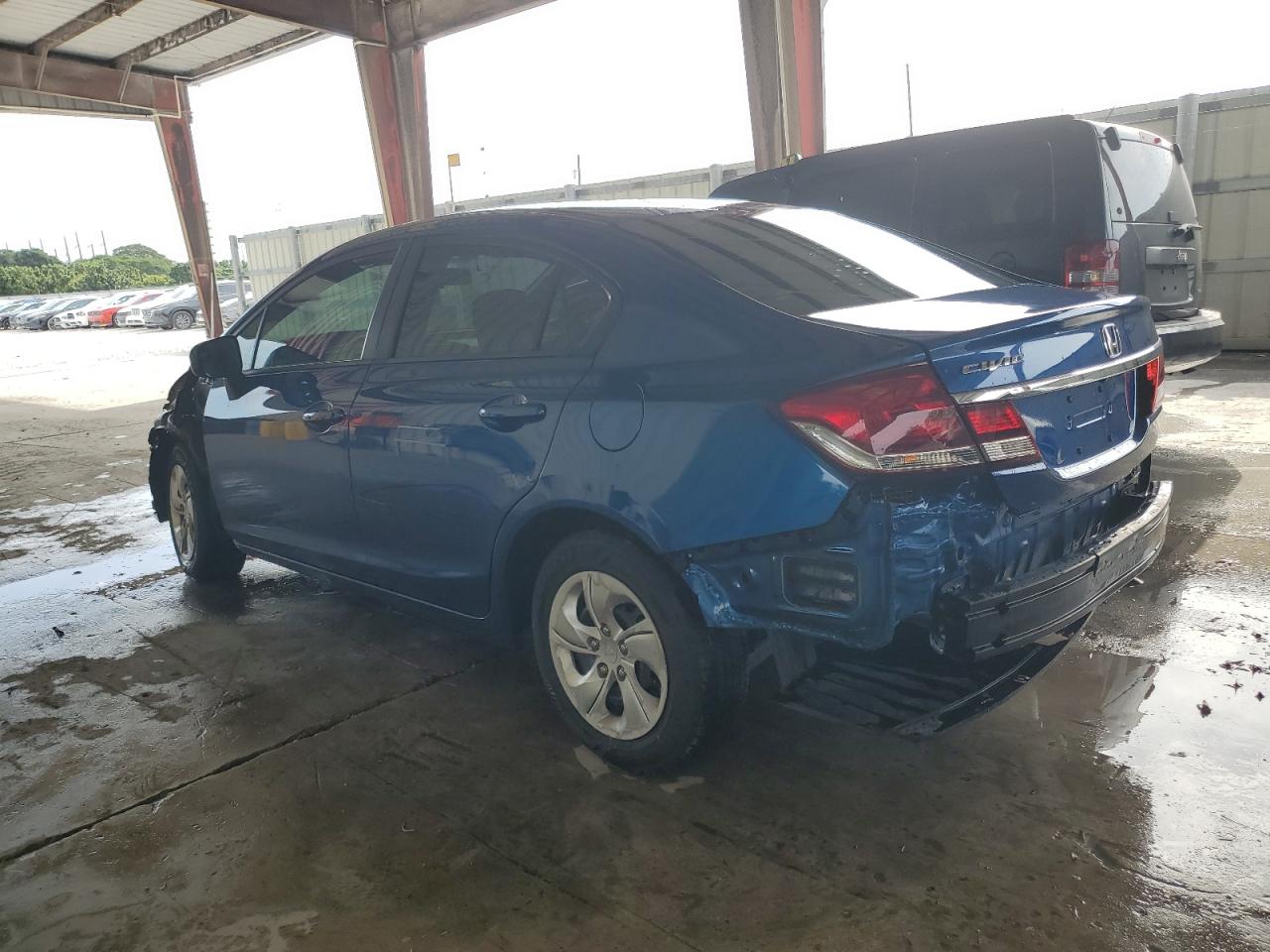 Obraz 2 z 2014 HONDA CIVIC LX 2014 z VIN 19XFB2F57EE066711