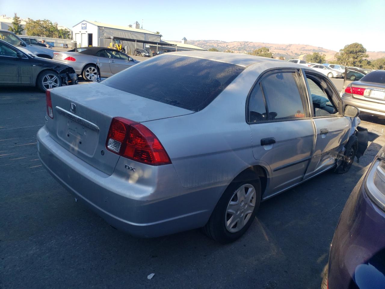 Image 3 of 2003 HONDA CIVIC DX 2003 with VIN 2HGES15133H609317