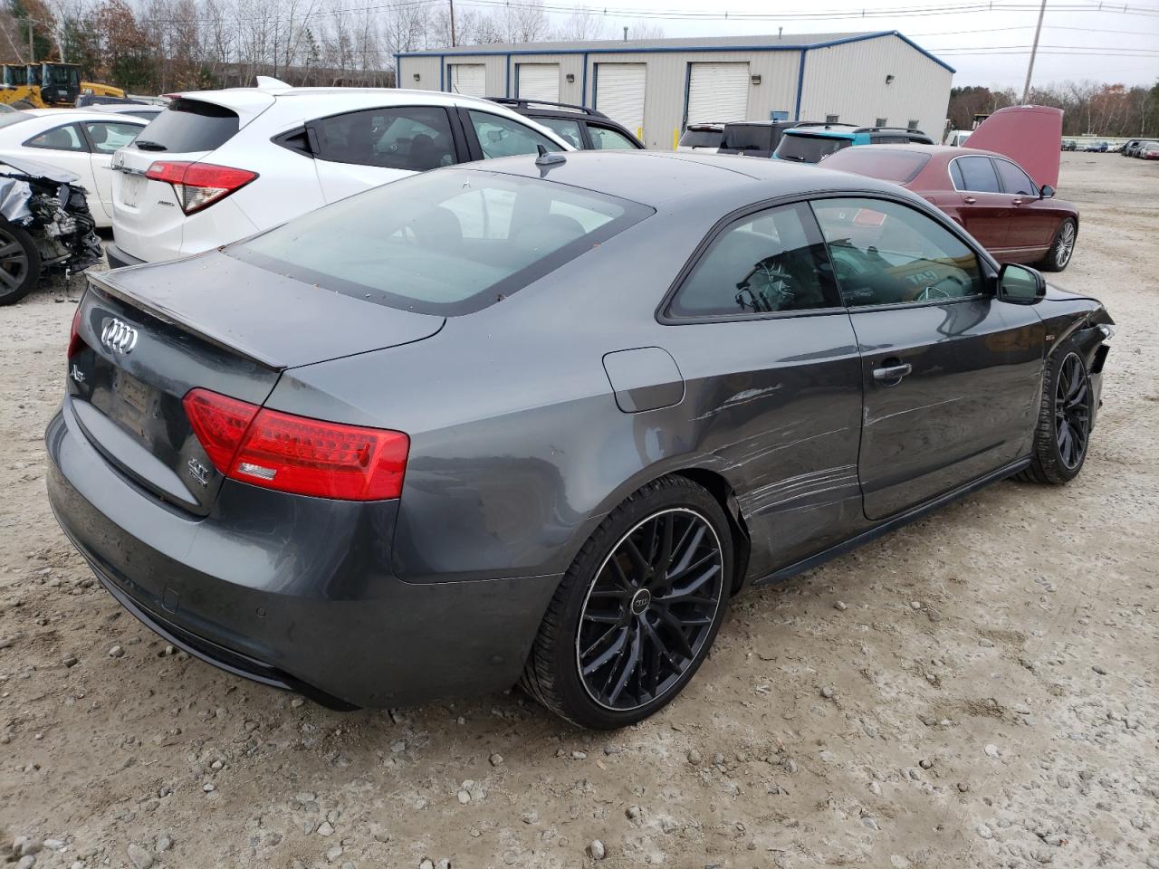Image 3 of 2017 AUDI A5 SPORT 2017 with VIN WAUD2AFR8HA001536