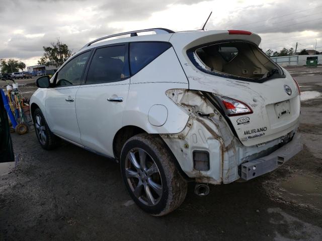 Image 2 of 2012 NISSAN MURANO S 2012 with VIN JN8AZ1MW3CW240440