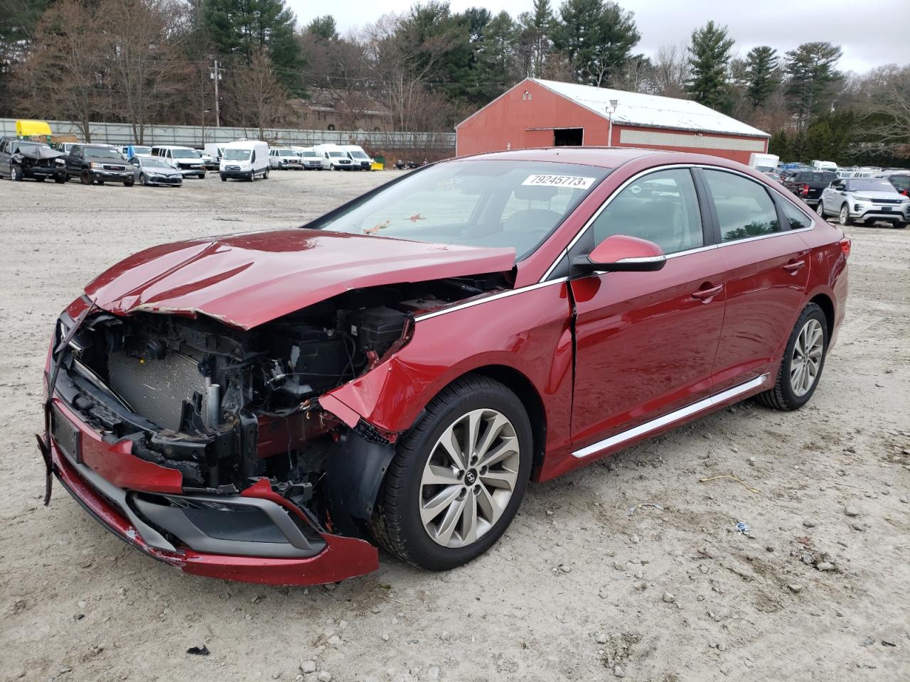 Image 1 of 2015 HYUNDAI SONATA SPORT 2015 with VIN 5NPE34AF2FH072661