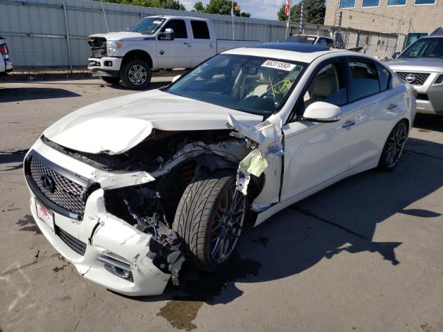 Image 1 of 2016 INFINITI Q50 PREMIUM 2016 with VIN JN1EV7AP3GM301928