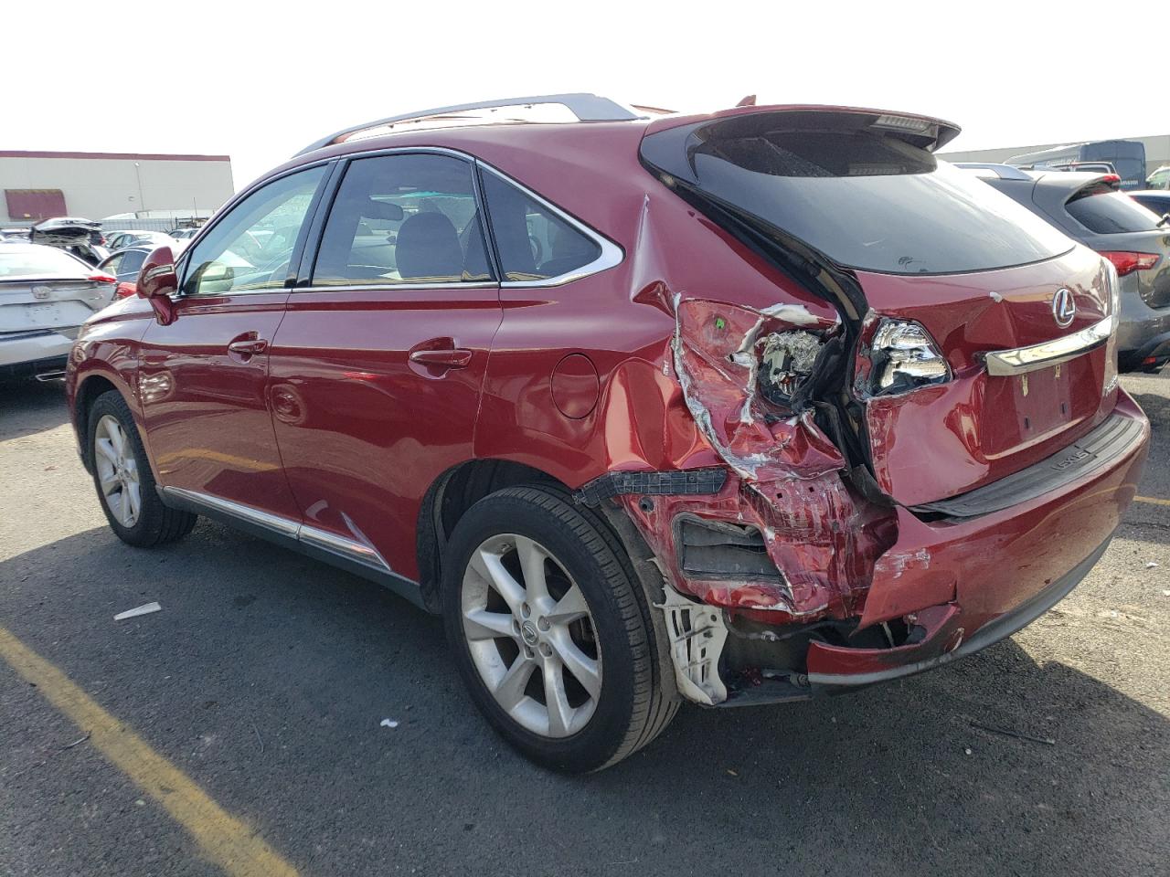 Image 2 of 2012 LEXUS RX 350 2012 with VIN 2T2BK1BA9CC135675