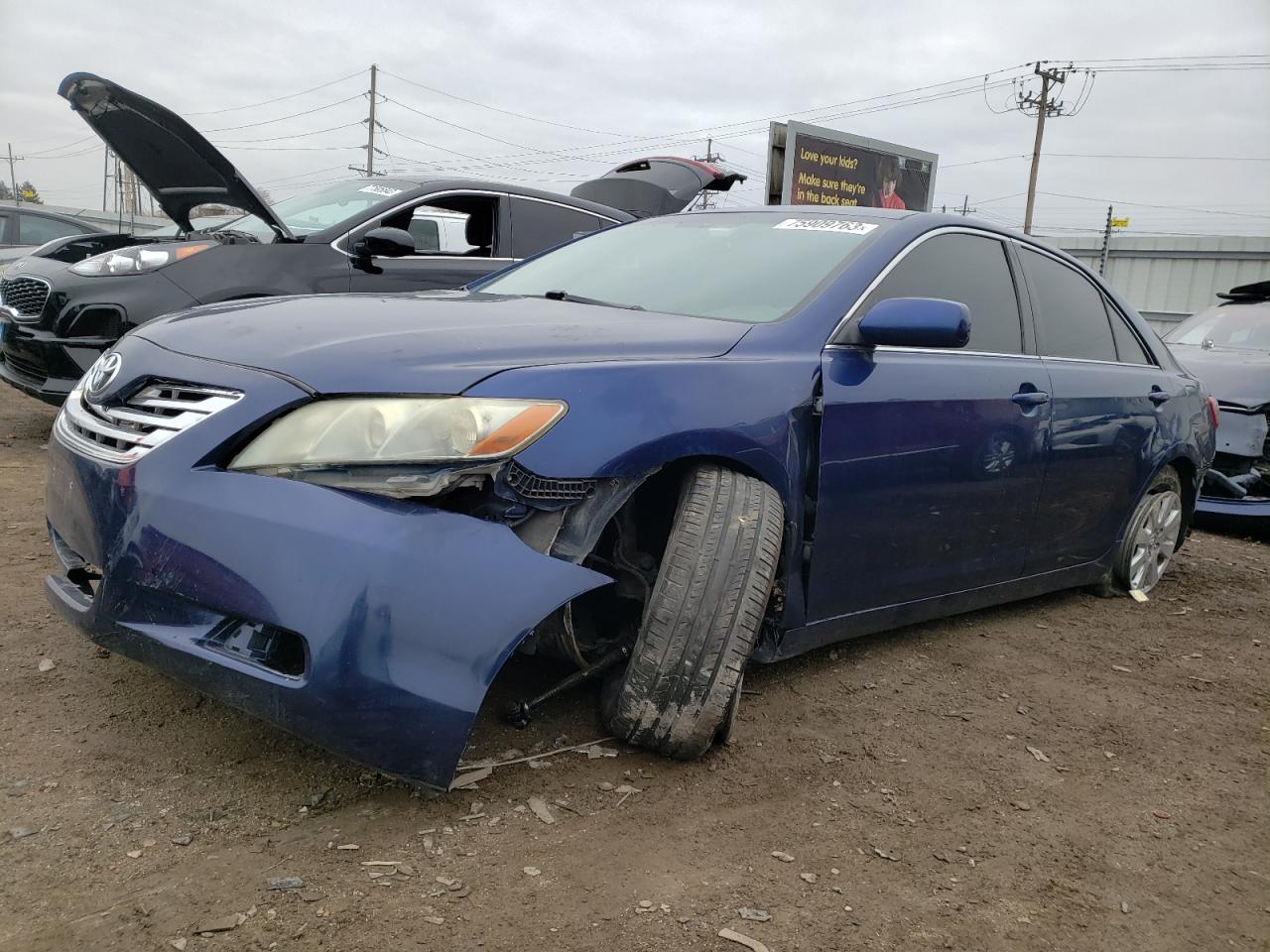 Image 1 of 2007 TOYOTA CAMRY HYBRID 2007 with VIN JTNBB46K073017730