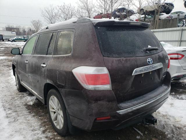 Obraz 2 z 2012 TOYOTA HIGHLANDER HYBRID LIMITED 2012 z VIN JTEDC3EHXC2009799