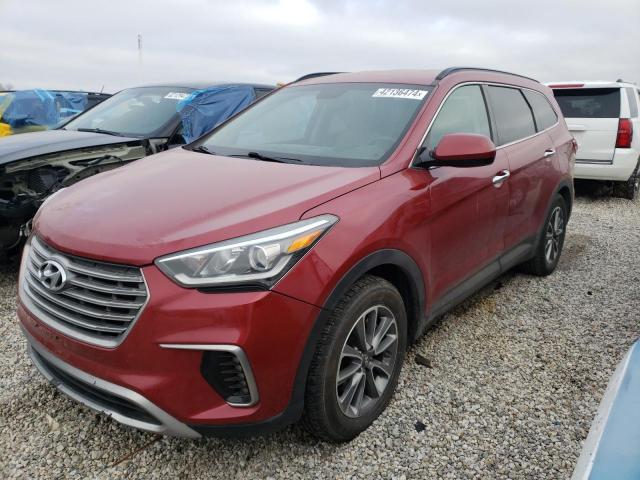 Image 1 of 2017 HYUNDAI SANTA FE SE 2017 with VIN KM8SM4HF3HU176991