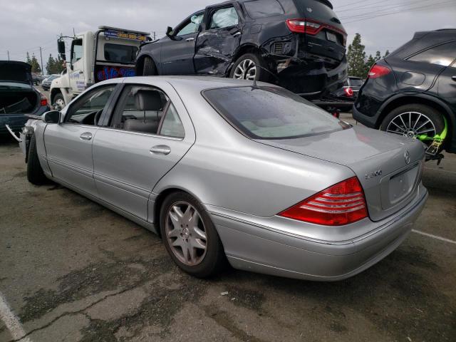 Image 2 of 2003 MERCEDES-BENZ S 500 2003 with VIN WDBNG75J03A363441