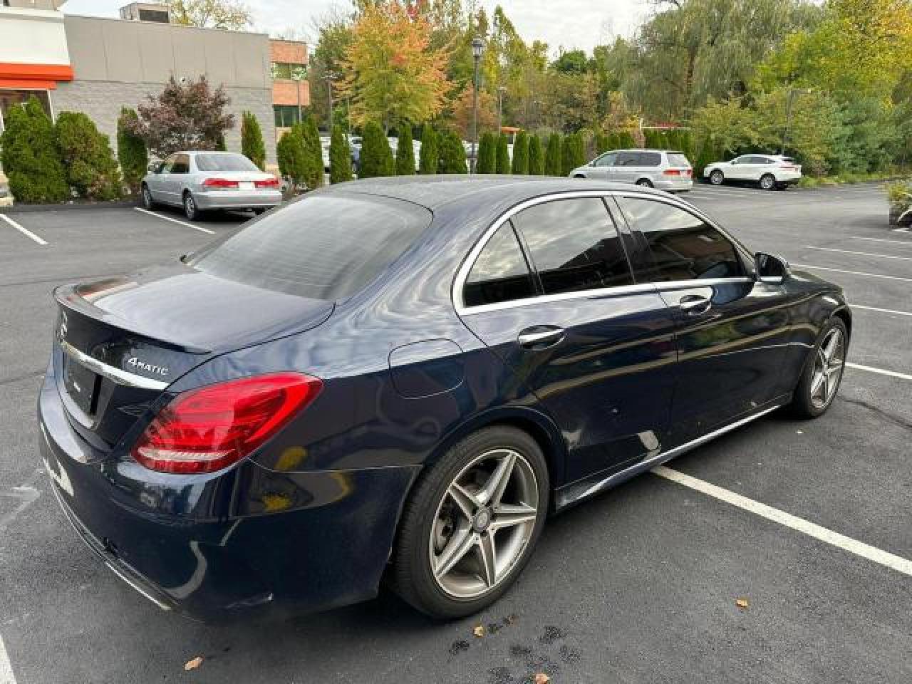 Image 3 of 2017 MERCEDES-BENZ C 300 4MATIC 2017 with VIN 55SWF4KB5HU200687